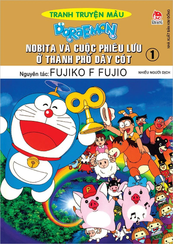 Doraemon - Tranh Truyện Màu - Nobita Và Cuộc Phiêu Lưu Ở Thành Phố Dây Cót - Tập 1