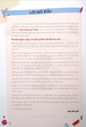 Ong Vàng Học Toán (Dành Cho Trẻ 4 - 6 Tuổi) - Tập 2