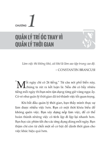 Quản Lý Trí Óc Thay Vì Quản Lý Thời Gian - David Kadavy