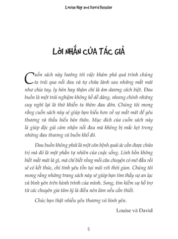Tâm Lý Học Về Sự Mất Mát - Tìm Kiếm Giá Trị Bình Yên Trong Sự Đổ Vỡ - Louise Hay, David Kessler