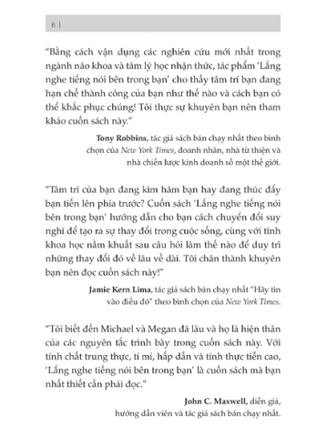 Lắng Nghe Tiếng Nói Bên Trong Bạn - Micheal Hyatt, Megan Hyatt Miller