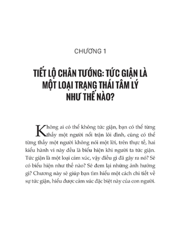 Tâm Lý Học Về Khắc Chế Cơn Giận - Đừng Để Cơn Giận Thay Đổi Con Người Bạn - Tằng Kiệt