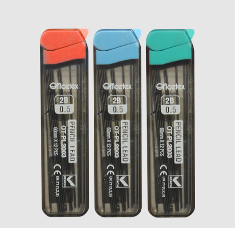 Ruột chì bấm 0.5mm/OT-PL2003 (12 cái/hộp) - Random Màu Bao Bì