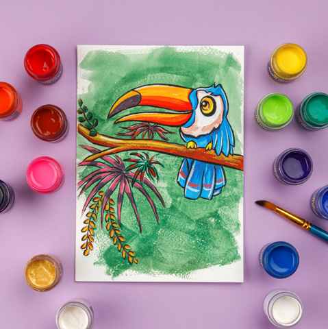 Màu Nước Colokit WACO-C09 - Màu Cobalt Blue