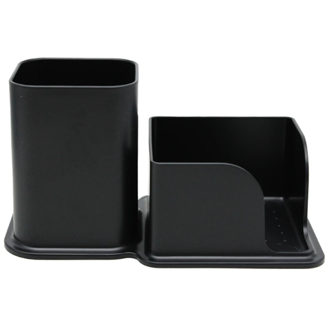 Ống Cắm Bút & Khay Giấy Note PS-003 - Màu Đen