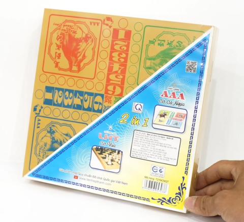 Bàn Cờ 2in1 Nhỏ Cá Ngựa - Cờ Vua (Quốc tế)