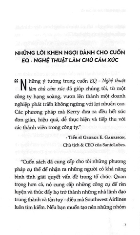 EQ - Nghệ Thuật Làm Chủ Cảm Xúc Trong Công Việc - Kerry Goyette
