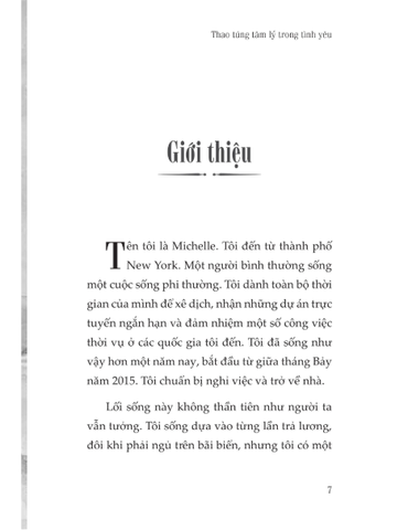 Thao Túng Tâm Lý Trong Tình Yêu