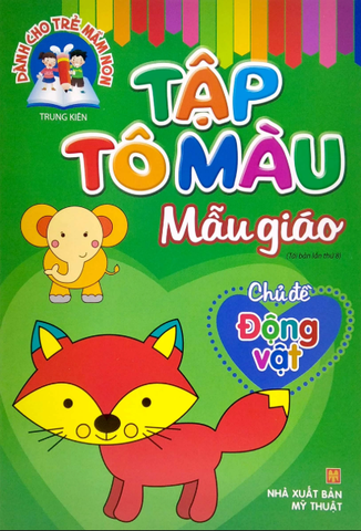 Tập Tô Màu Mẫu Giáo - Chủ Đề Động Vật (2022)