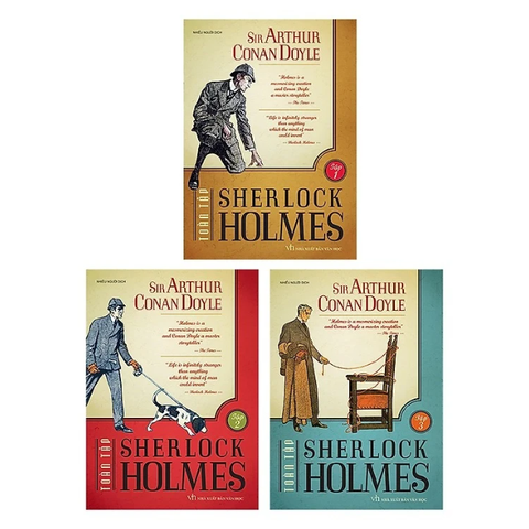Box Set Sherlock Holmes Toàn Tập (Hộp 3 Tập) (2023)