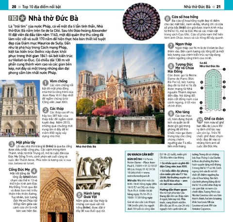 Cẩm Nang Du Lịch - Top 10 Paris - DK