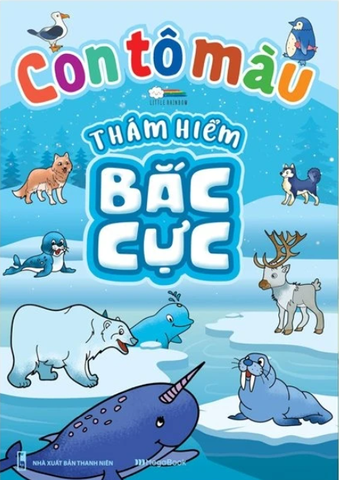 Con Tô Màu - Thám Hiểm Bắc Cực (24 Stickers)