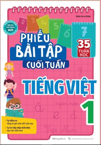 Phiếu Bài Tập Cuối Tuần Tiếng Việt 1