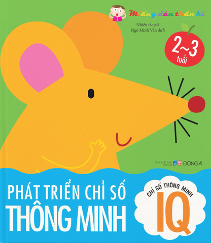Miếng Dán Thần Kì - Phát Triển Chỉ Số Thông Minh IQ - 2 - 3 Tuổi