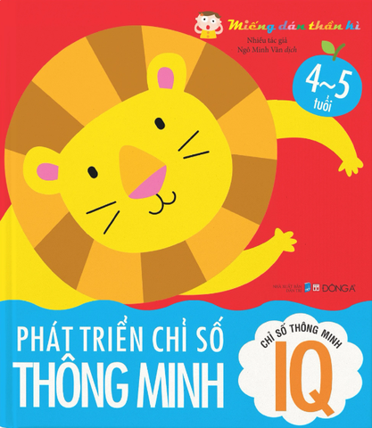 Miếng Dán Thần Kì - Phát Triển Chỉ Số Thông Minh IQ - 4 - 5 Tuổi