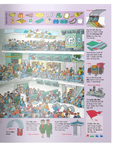 Thử Tài Tìm Kiếm - Thế Giới - Usborne