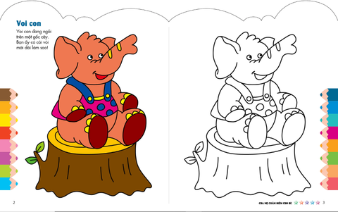 Cuộc Sống Muôn Màu - Tô Màu & Dán Hình 2 - Nice Books