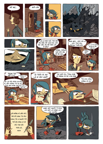 Hilda Và Người Khổng Lồ Nửa Đêm - Luke Pearson