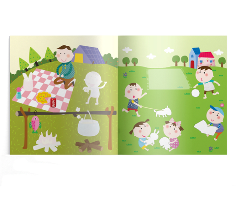 Sticker Sáng Tạo IQ- Chuyến Dã Ngoại Của Mèo Mun - Đông A