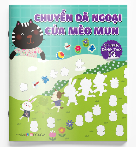 Sticker Sáng Tạo IQ- Chuyến Dã Ngoại Của Mèo Mun - Đông A