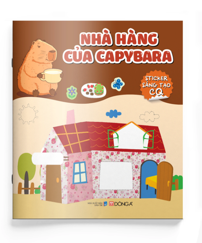Sticker Sáng Tạo IQ- Nhà Hàng Của Capybara - Đông A