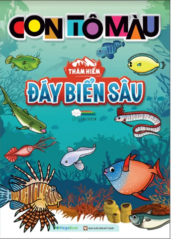 Con Tô Màu - Thám Hiểm Đáy Biển Sâu (24 Stickers)