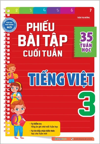 Phiếu Bài Tập Cuối Tuần Tiếng Việt 3