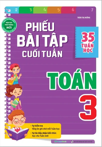 Phiếu Bài Tập Cuối Tuần Toán 3