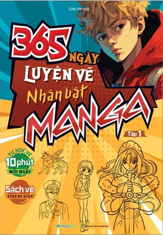365 Ngày Luyện Vẽ Nhân Vật Manga - Tập 1