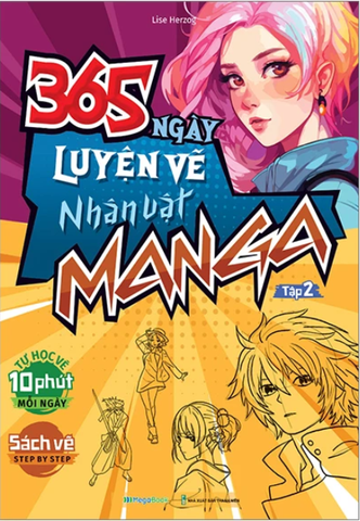 365 Ngày Luyện Vẽ Nhân Vật Manga - Tập 2