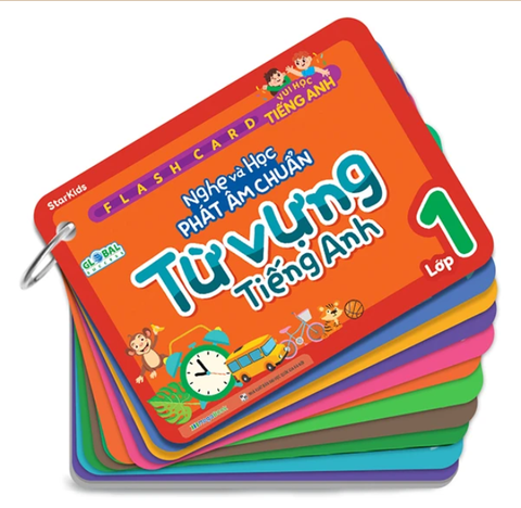 Flashcard Vui Học Tiếng Anh - Nghe Và Học Phát Âm Chuẩn Từ Vựng Tiếng Anh Lớp 1