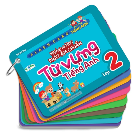 Flashcard Vui Học Tiếng Anh - Nghe Và Học Phát Âm Chuẩn Từ Vựng Tiếng Anh Lớp 2
