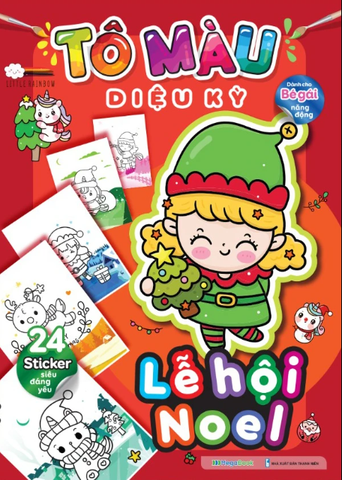 Tô Màu Diệu Kỳ - Lễ Hội Noel