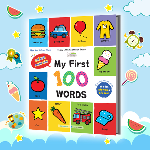 My First 100 Words - Sách Từ Vựng Đầu Đời Cho Bé