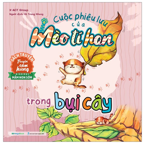 Cuộc Phiêu Lưu Của Mèo Tí Hon - Trong Bụi Cây (20 Stickers Con Vật Đáng Yêu)