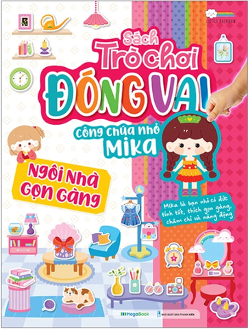 Sách Trò Chơi Đóng Vai Công Chúa Nhỏ Mika - Ngôi Nhà Gọn Gàng