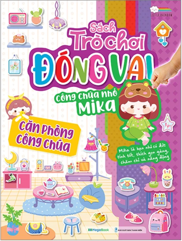 Sách Trò Chơi Đóng Vai Công Chúa Nhỏ Mika - Căn Phòng Công Chúa