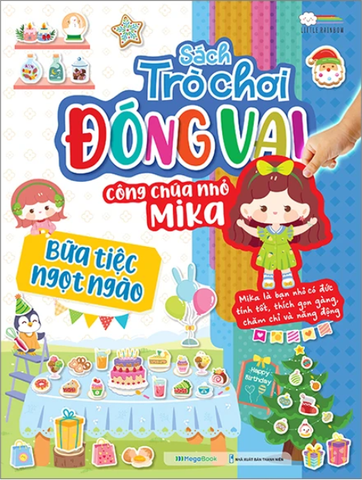 Sách Trò Chơi Đóng Vai Công Chúa Nhỏ Mika - Bữa Tiệc Ngọt Ngào