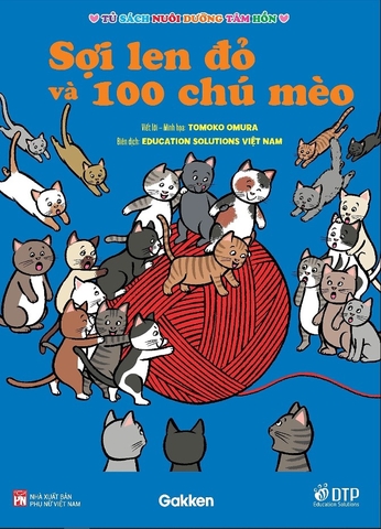 Sợi Len Đỏ Và 100 Chú Mèo - Tomoko Omura
