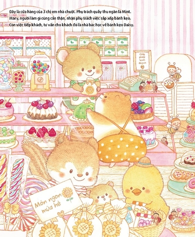 3 Bạn Chuột Và Bí Mật Của Cửa Hàng Bánh Kẹo - Satoshi Iriyama