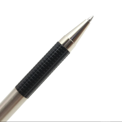 Bút Bi 0.7 mm Zebra F301 - Thân Màu Đen - Mực Xanh