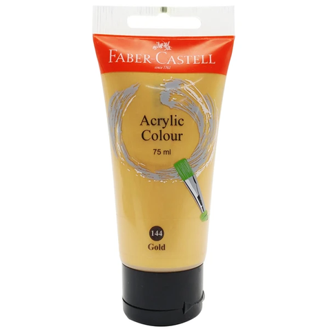 MÀU VẼ ACRYLIC 75ML GOLD (Vàng Ánh Kim)