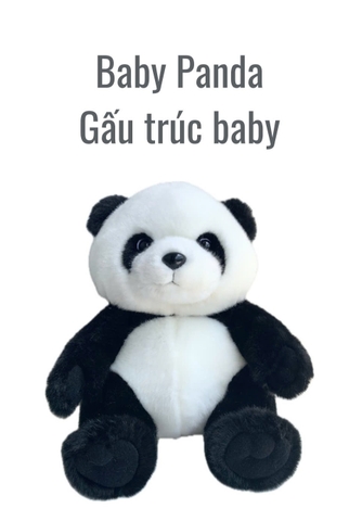 Thú nhồi bông BE MY - Baby panda