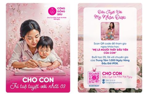 Thẻ 12 - Bé Sơ Sinh Từ 6 tháng: 