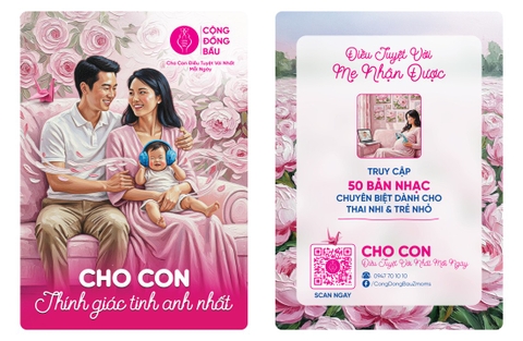 Thẻ 1 - Mẹ Bầu: 