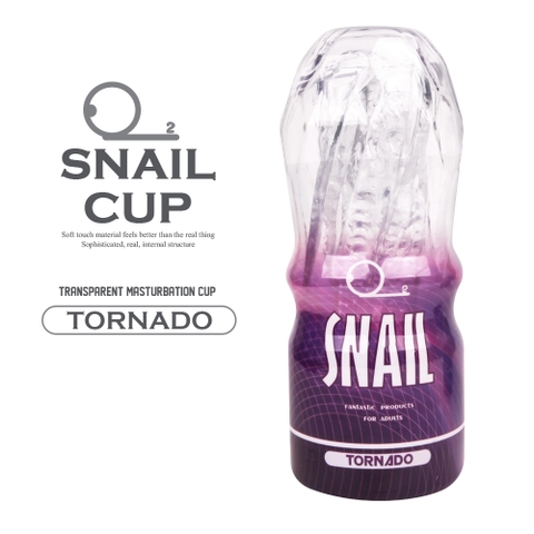 Cốc âm đạo trong suốt Snail Cup chính hãng