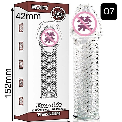 Bao Cao Su Đôn Rên Gân Toàn Thân , Gai Nhỏ Đầu Rồng D07