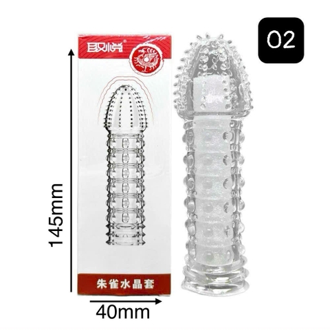 Bao Cao Su Đôn Rên Gân Toàn Thân, Đầu Gai Nhỏ D02