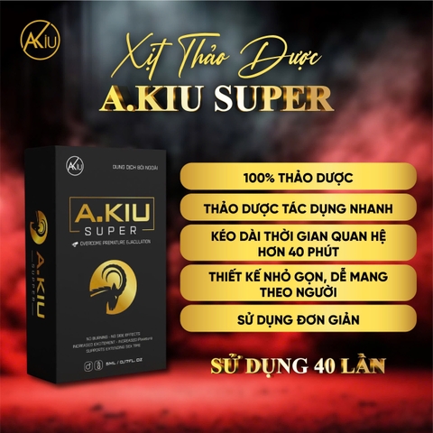 Chai Xịt Akiu Super