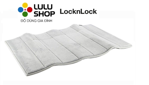 MAT511GRY-Thảm chùi chân memory foam - Stripe, size M-460*700-15, màu xám.